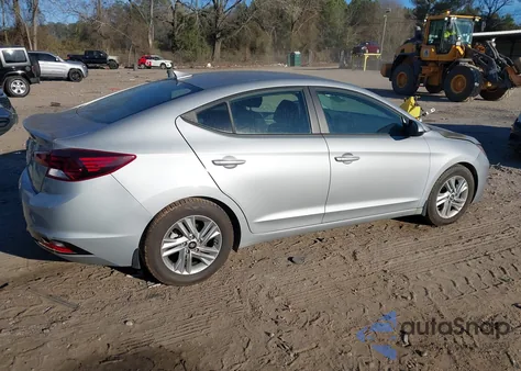 2020 Hyundai Elantra Sel z USA, uszkodzony, nr VIN KMHD84LFXLU043996